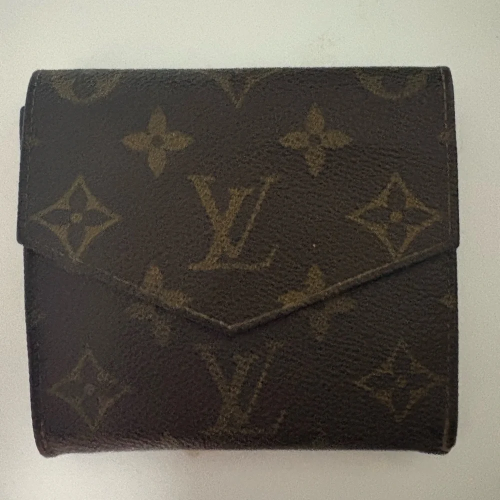 Louis Vuitton Brown Monogram Envelope Wallet